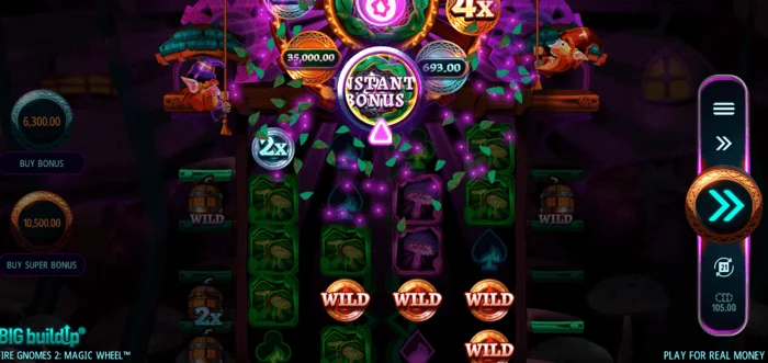 Fire Gnomes 2 Magic Wheel - magic wheel in action